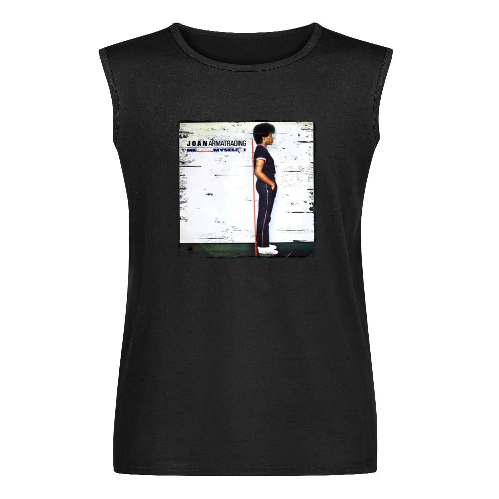Joan Armatrading Joan Armatrading Album Cover Distressed Image Men Sleeveless T-Shirt