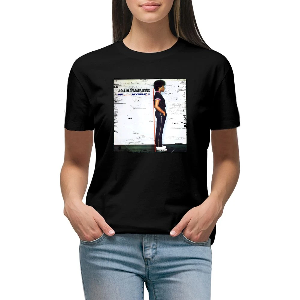 Joan Armatrading Joan Armatrading Album Cover Distressed Image Premium Women Ladies T-shirt