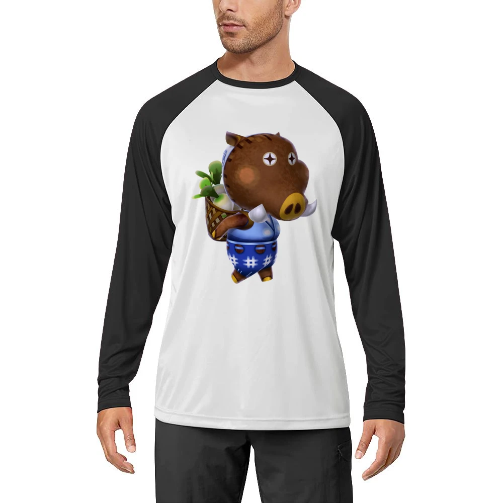 Joan From Animal Crossing Nintendo Character Video Game Men Long Sleeve T-Shirt