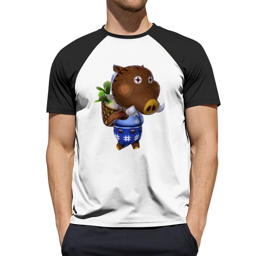 Joan From Animal Crossing Nintendo Character Video Game Men Short Sleeve T-Shirt