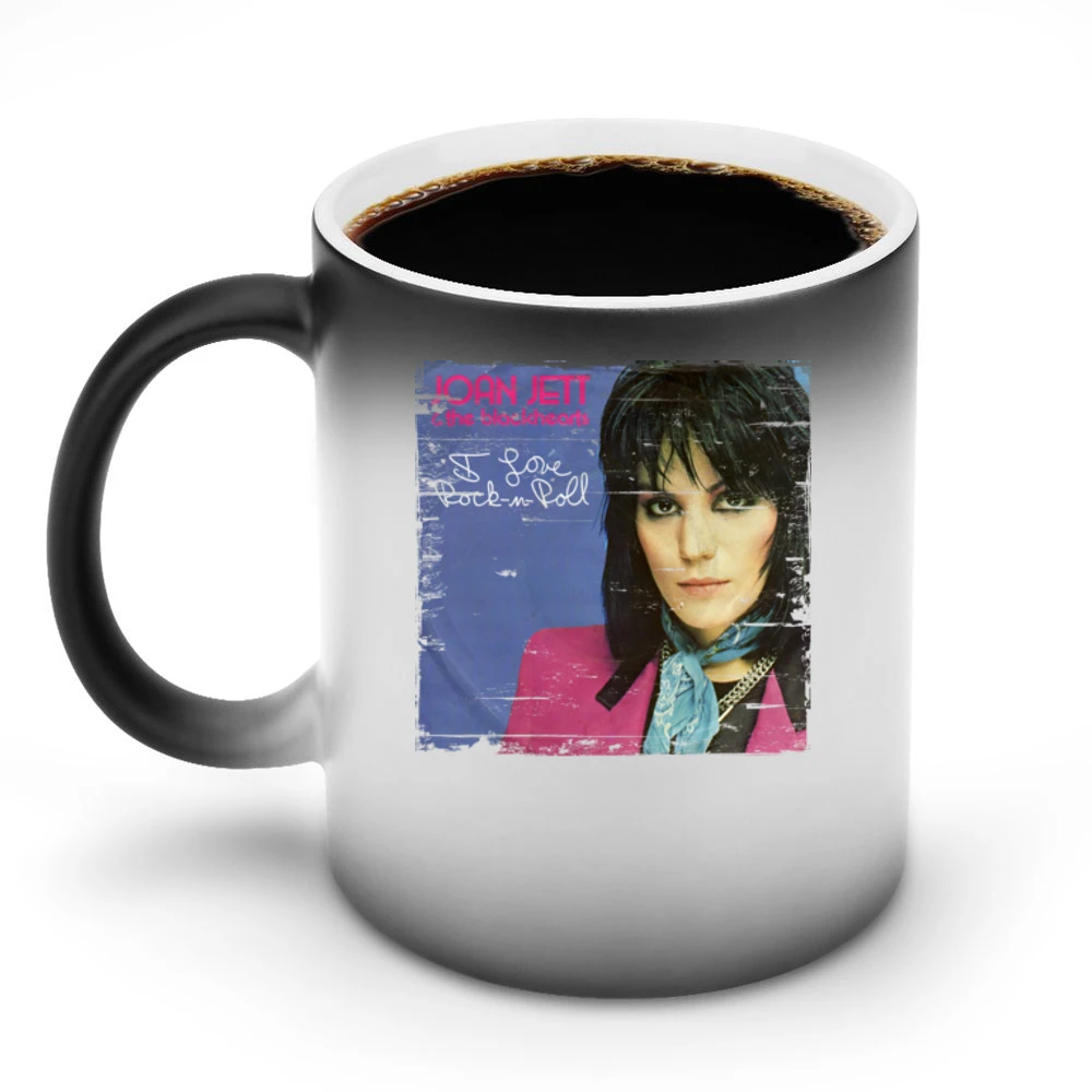 Joan Jett I Love Rock And Roll Album Cover Distressed Image Discoloration Mug