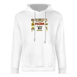 Joe Frazier Vs Muhammad Ali II 1974 European Size Men Hoodie