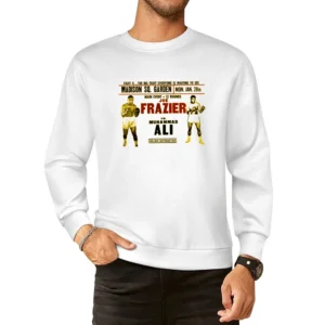 Joe Frazier Vs Muhammad Ali II 1974 European Size Pullover Sweater