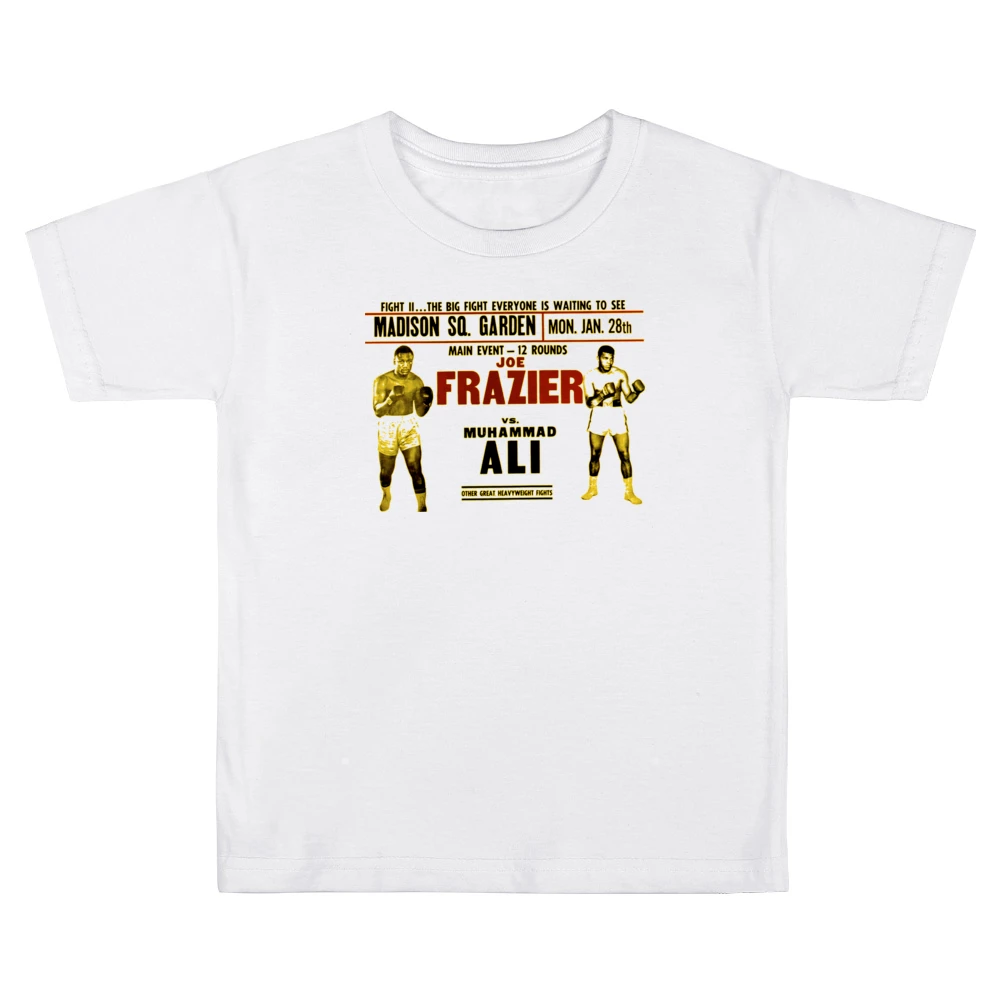 Joe Frazier Vs Muhammad Ali II 1974 Kids Boys Girls T-Shirt