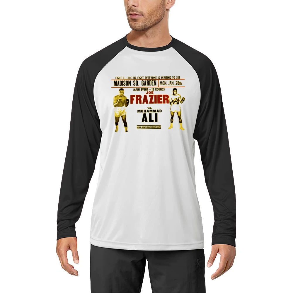 Joe Frazier Vs Muhammad Ali II 1974 Men Long Sleeve T-Shirt