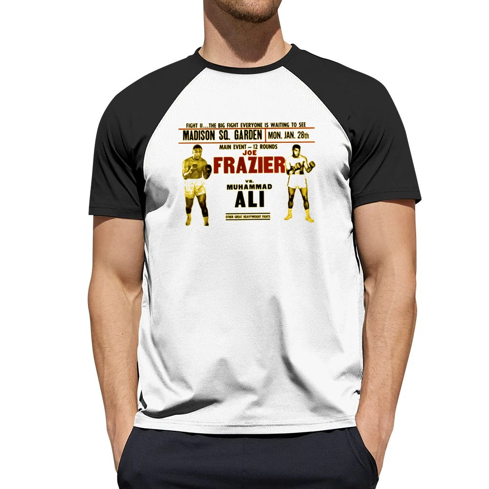 Joe Frazier Vs Muhammad Ali II 1974 Men Short Sleeve T-Shirt