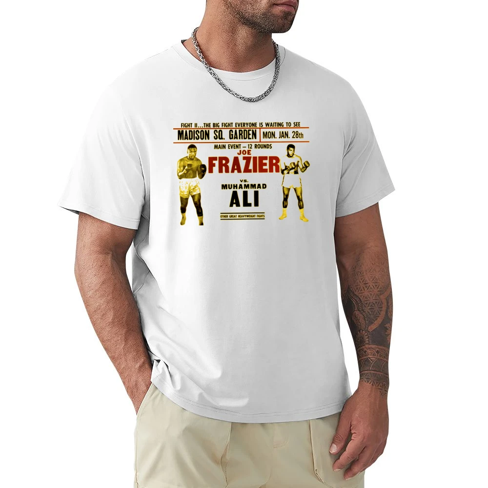 Joe Frazier Vs Muhammad Ali II 1974 Premium Men T-shirt