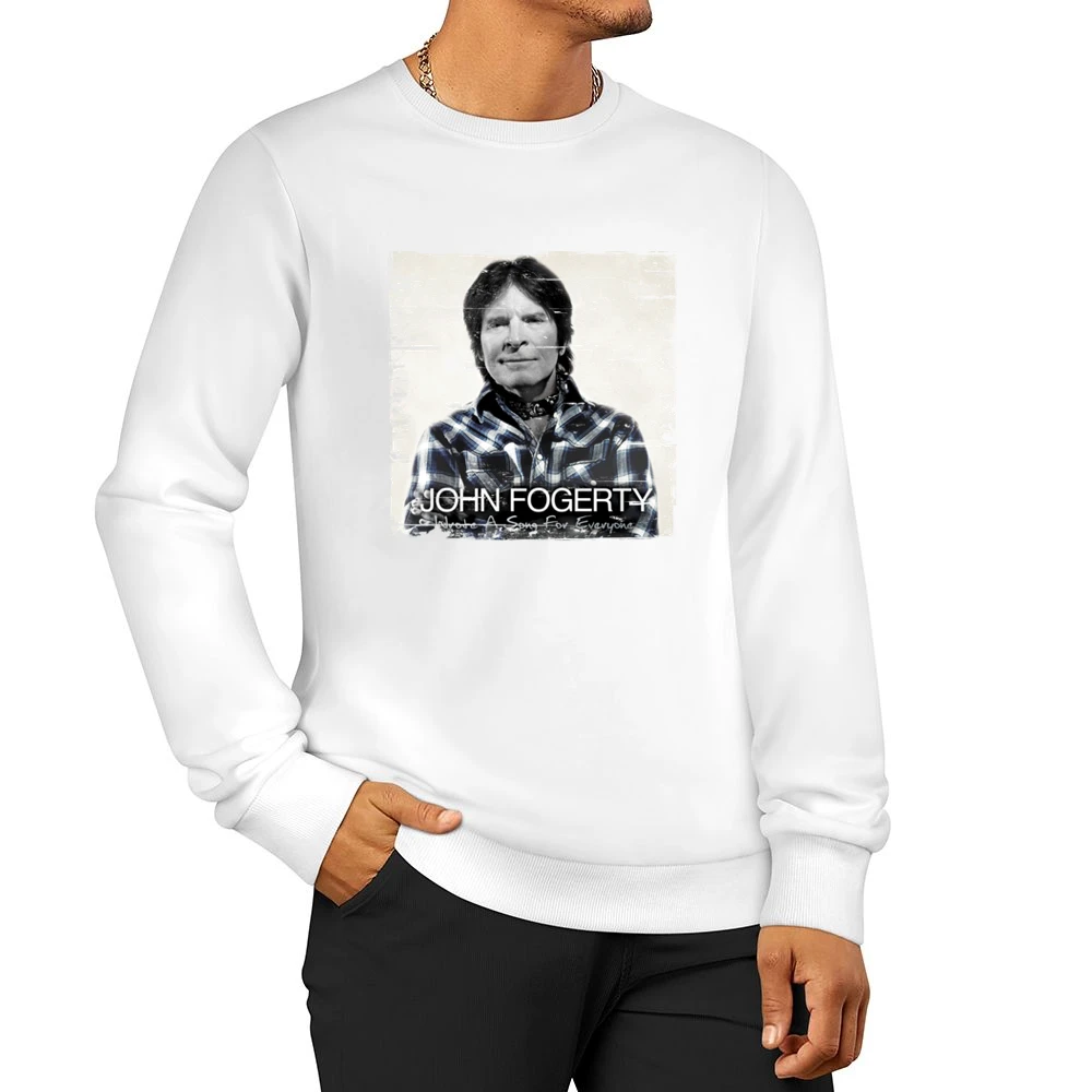 John Fogerty John Fogerty Album Cover Distressed Image Men Pullover Sweatshirt