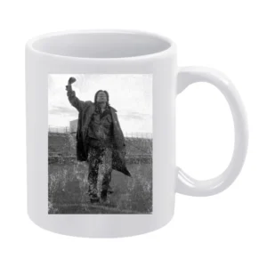Judd Nelson The Breakfast Club Iconic Graphic Vintage Style 80s Distre White Mug