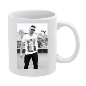 Julian Edelman Rob Gronkowski Funny Gronk New England Football Checkma White Mug