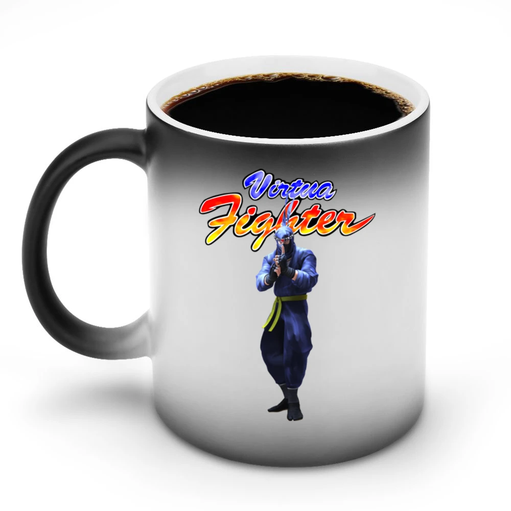 Kage Maru Virtua Fighter Arcade Fighting Retro Video Game Character Fa Discoloration Mug