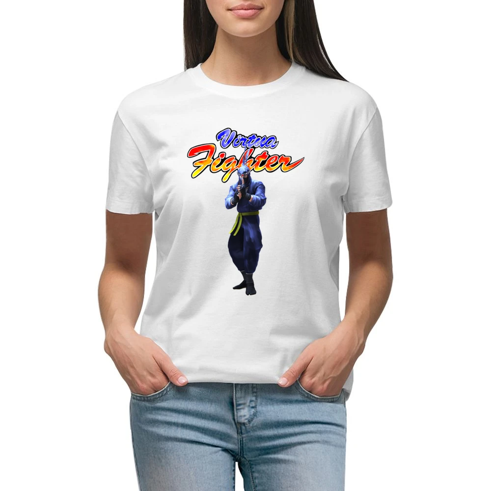 Kage Maru Virtua Fighter Arcade Fighting Retro Video Game Character Fa Premium Women Ladies T-shirt
