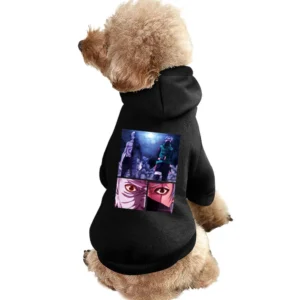 Kakashi hatake Obito Uchiha 2 sharingan eyes kamui Naruto shippuden a Pet Apparel Clothes