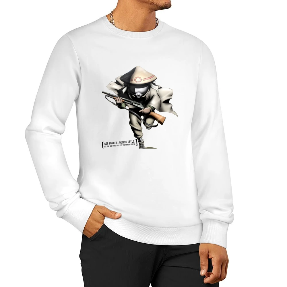 Kanta Mizuno Get punked Desert Style Devil Desert Punk anime manga T S Men Pullover Sweatshirt