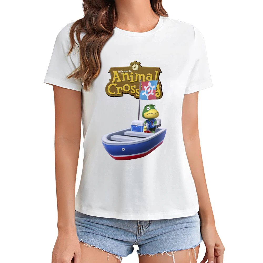 Kapp'n Boat From Animal Crossing Nintendo Video Game Fan Asian Size Women Ladies T-shirt