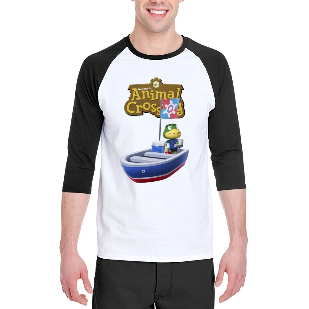 Kapp'n Boat From Animal Crossing Nintendo Video Game Fan Men 3/4 Sleeve T-Shirt