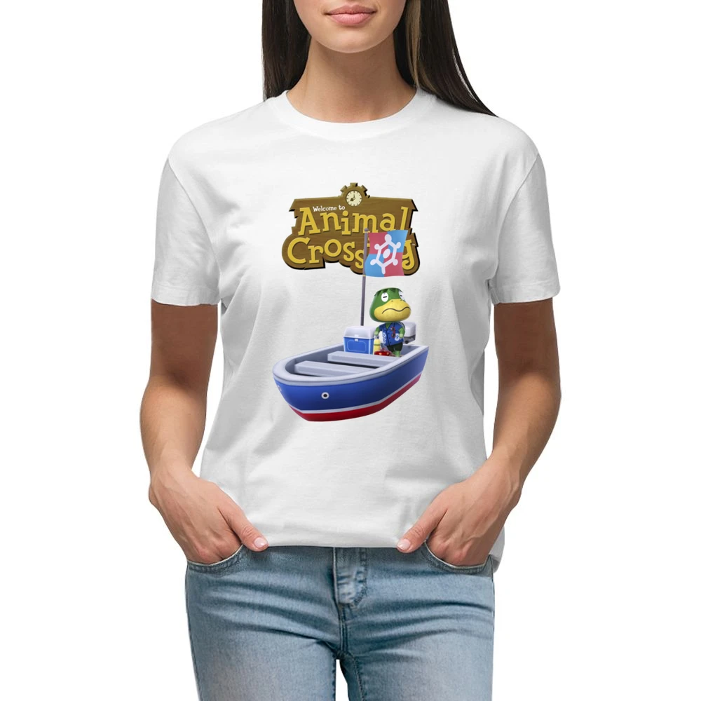 Kapp'n Boat From Animal Crossing Nintendo Video Game Fan Premium Women Ladies T-shirt