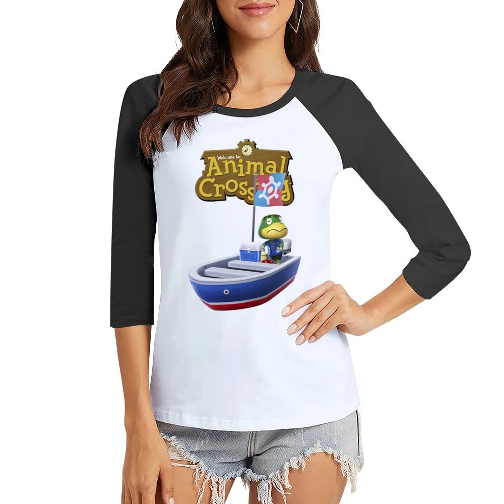 Kapp'n Boat From Animal Crossing Nintendo Video Game Fan Women Ladies 3-4 Sleeve T-Shirt