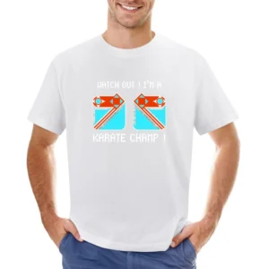 Karate Champ Video Game Retro 80s Asian Size Men T-Shirt