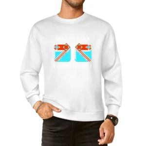 Karate Champ Video Game Retro 80s European Size Pullover Sweater