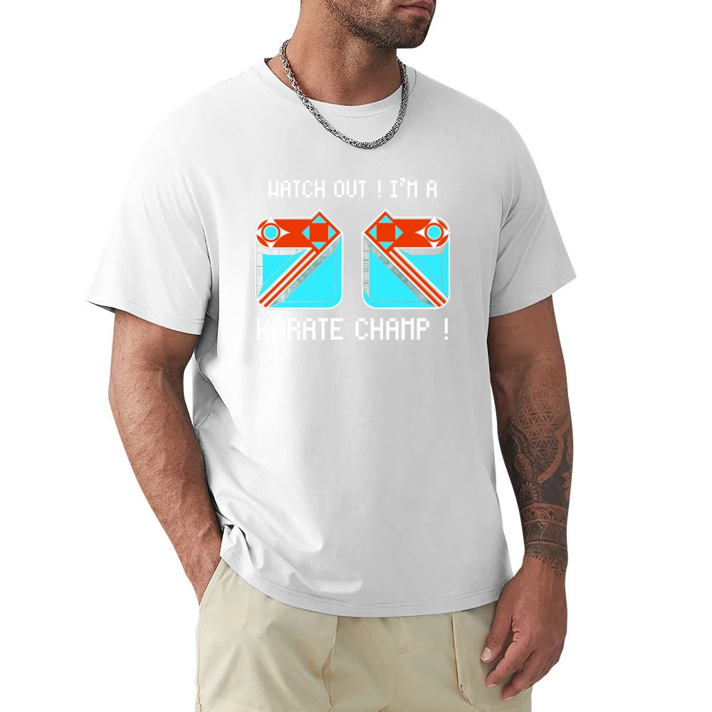 Karate Champ Video Game Retro 80s Premium Men T-shirt