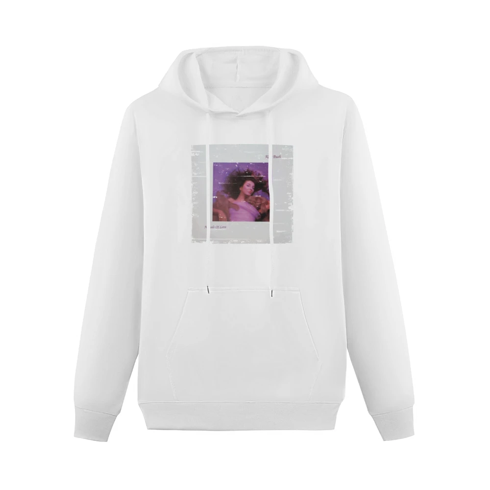 Kate Bush Hounds Of Love Album Cover Distressed Image Men Hoodie With Pocket