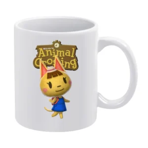 Katie From Animal Crossing Nintendo Video Game Fan White Mug