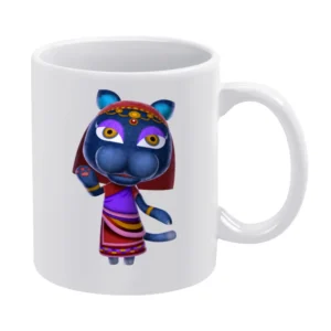 Katrina From Animal Crossing Nintendo Character Video Game White Mug