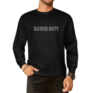 Kawhi Not Basketball Playoffs Toronto Raps Graphic Long Sleeve European Size Pullover Sweater