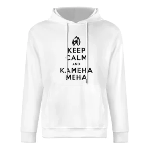 Keep Calm and Kamehameha Dragon Ball Z Funny Anime TV Show European Size Men Hoodie