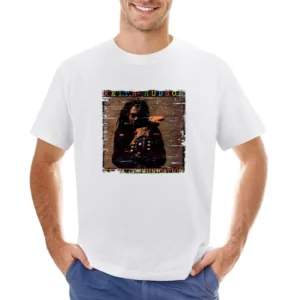Keith Hudson Rasta Communication Album Cover Distressed Image Asian Size Men T-Shirt