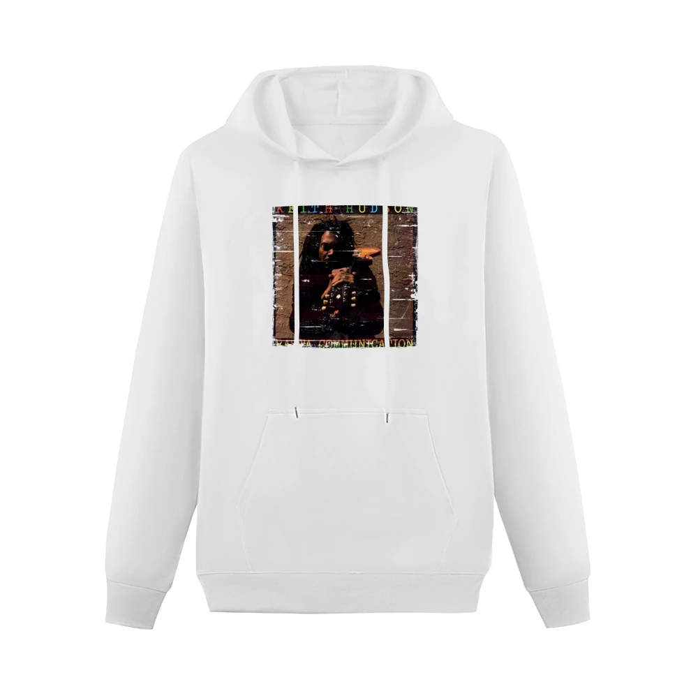 Keith Hudson Rasta Communication Album Cover Distressed Image Men Hoodie With Pocket