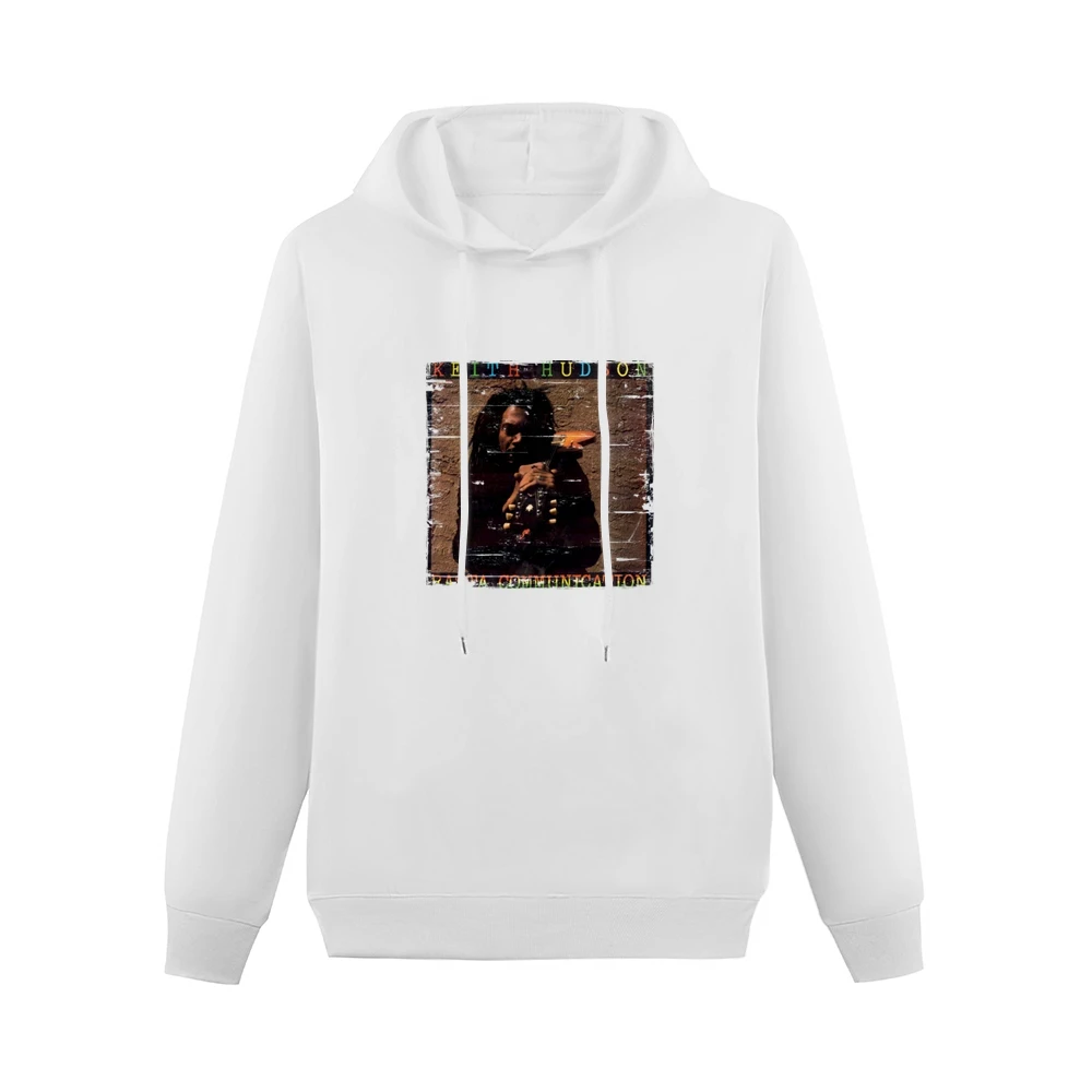 Keith Hudson Rasta Communication Album Cover Distressed Image Men Hoodie Without Pocket