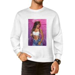Kelly Kapowski Saved By The Bell Iconic Vintage Style Tv Show Distress European Size Pullover Sweater