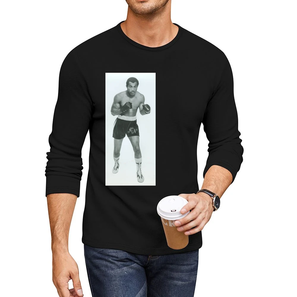 Ken Norton Boxing Men CrewNeck Long Sleeve T-Shirt