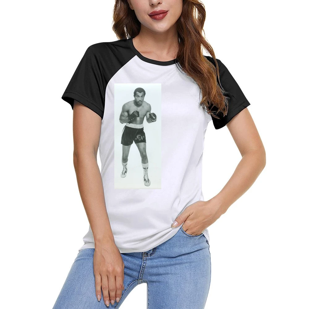 Ken Norton Boxing Women Ladies Short Sleeve T-Shirt