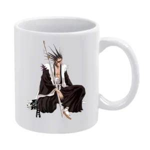 Kenpachi Zaraki - Bleach captain of the 11th Division in the Gotei 13 White Mug