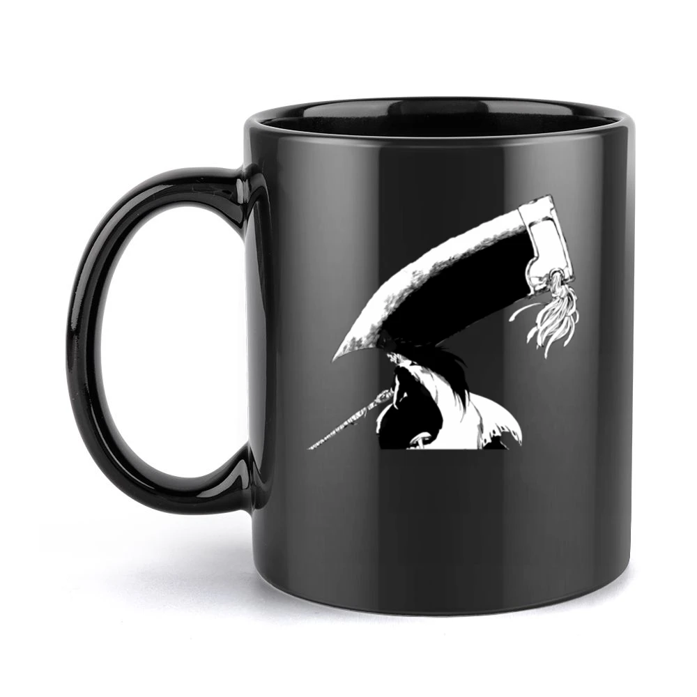 Kenpachi Zaraki captain of the 11th Division in the Gotei 13 bleach an Black Mug