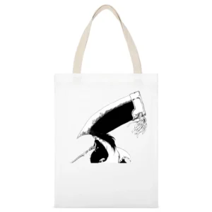 Kenpachi Zaraki captain of the 11th Division in the Gotei 13 bleach an White Canvas Tote Shopping Bag