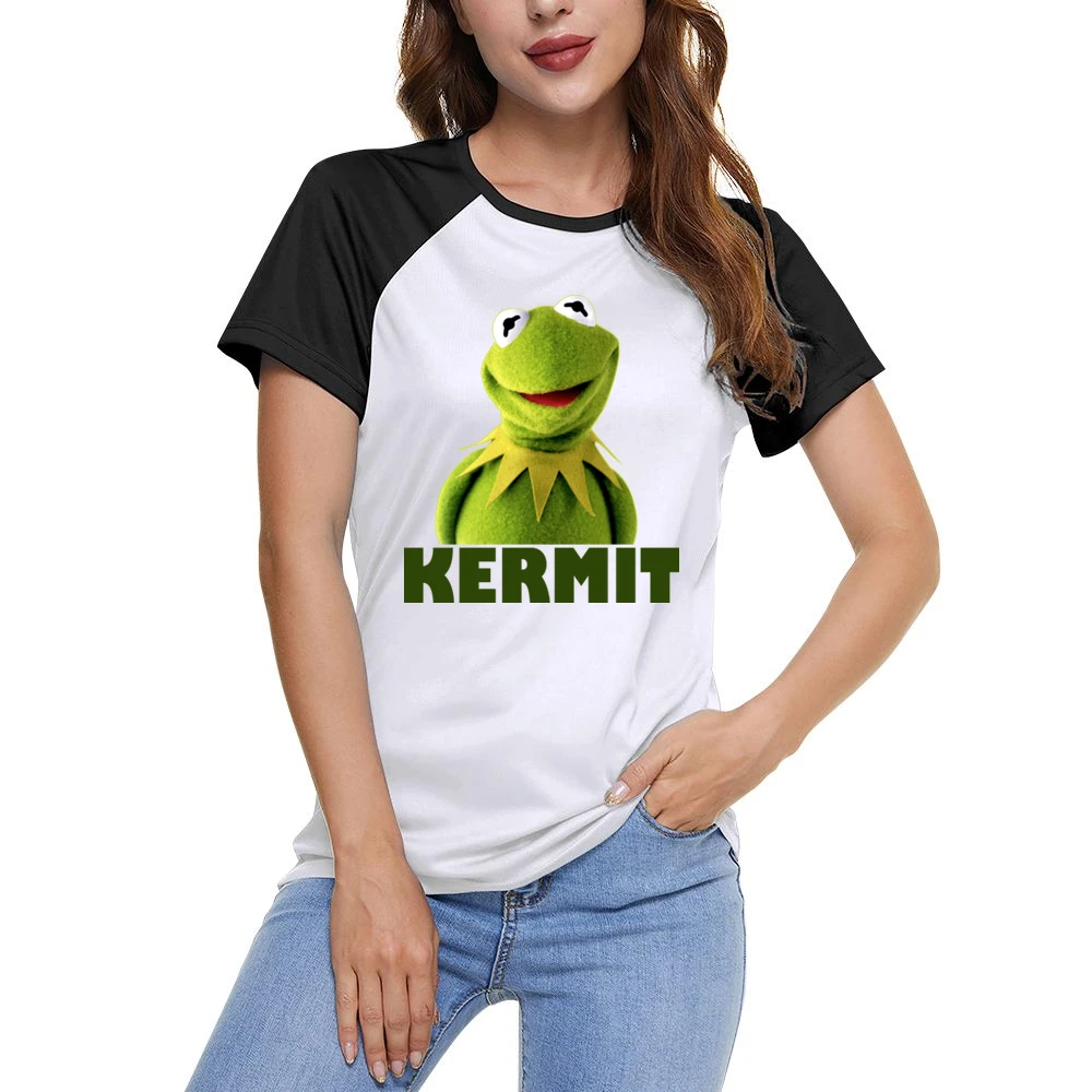 Kermit The Frog Women Ladies Short Sleeve T-Shirt