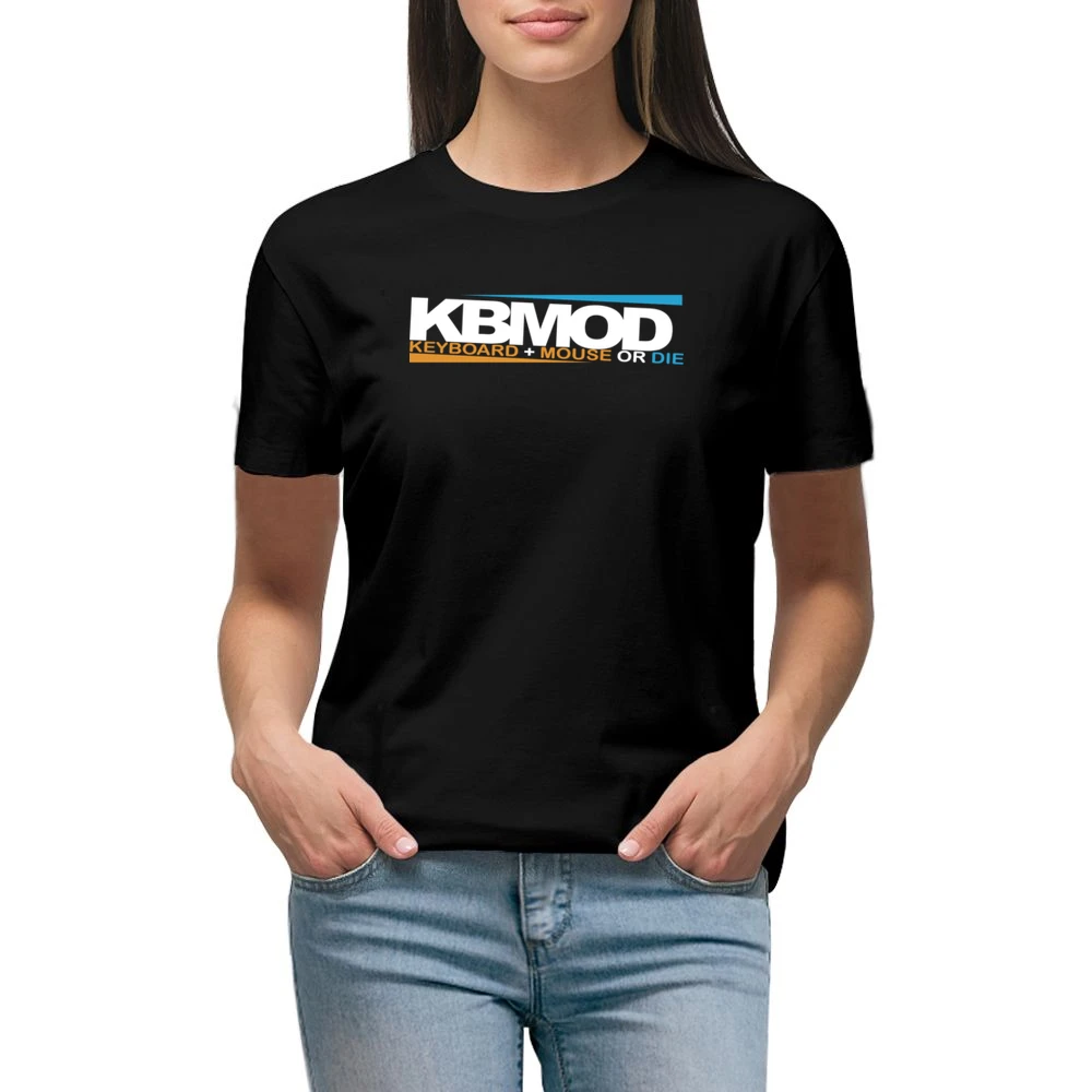 Keyboard and Mouse or Die Premium Women Ladies T-shirt