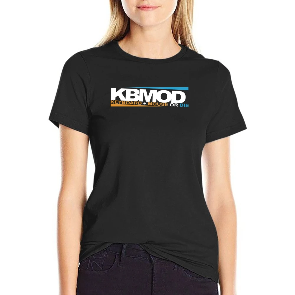 Keyboard and Mouse or Die US Size Women Ladies T-shirt