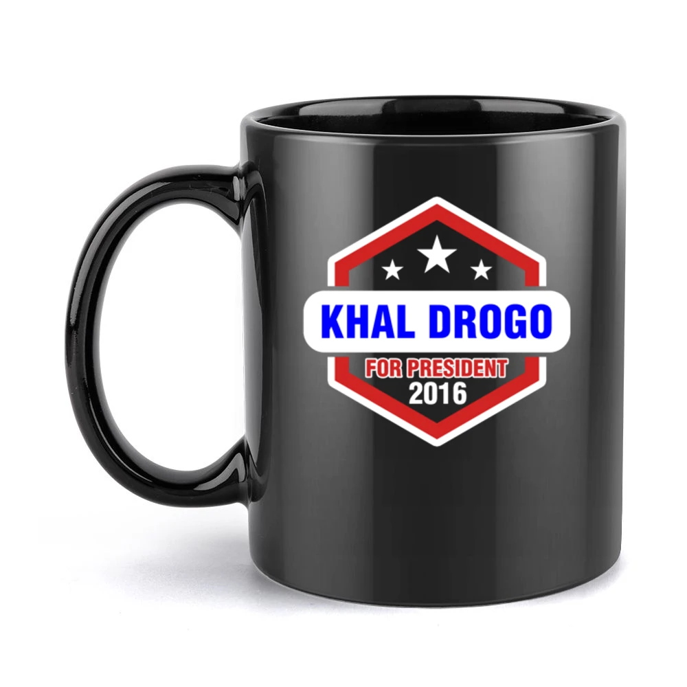 Khal Drogo For President 2016 Game of Thrones TV Show Black Mug