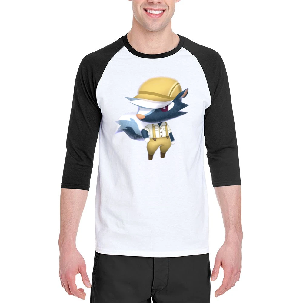 Kicks From Animal Crossing Nintendo Character Video Game Men 3/4 Sleeve T-Shirt