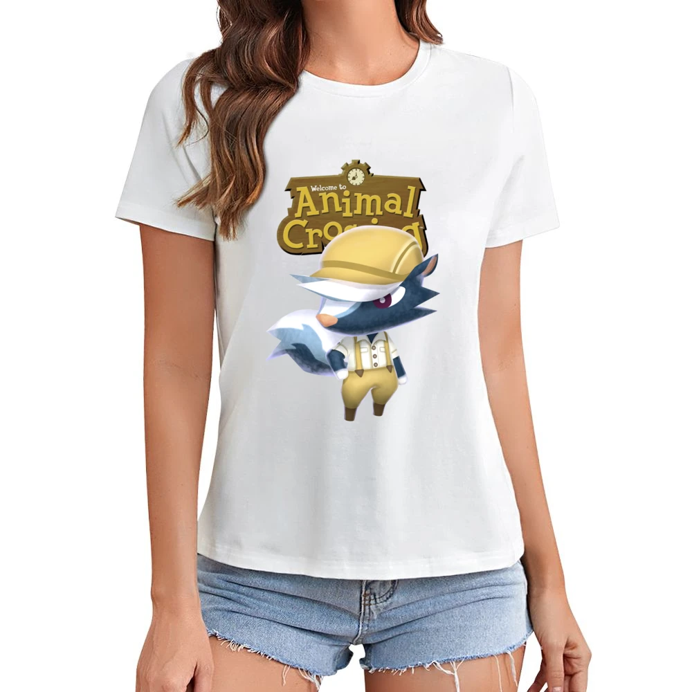 Kicks From Animal Crossing Nintendo Video Game Fan Asian Size Women Ladies T-shirt