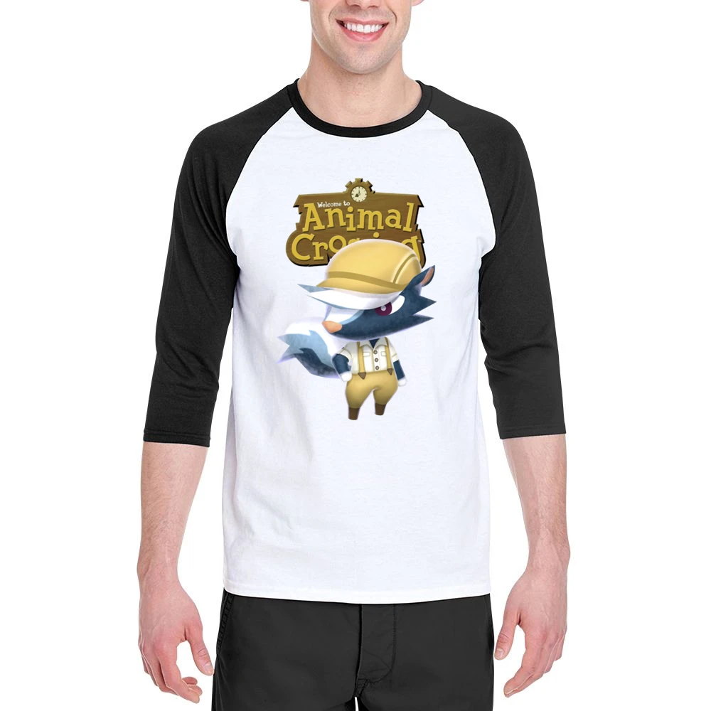 Kicks From Animal Crossing Nintendo Video Game Fan Men 3/4 Sleeve T-Shirt