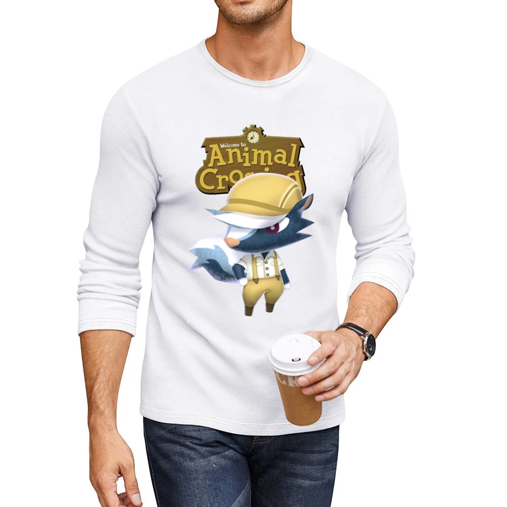 Kicks From Animal Crossing Nintendo Video Game Fan Men CrewNeck Long Sleeve T-Shirt