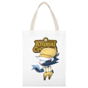 Kicks From Animal Crossing Nintendo Video Game Fan White Canvas Tote Shopping Bag