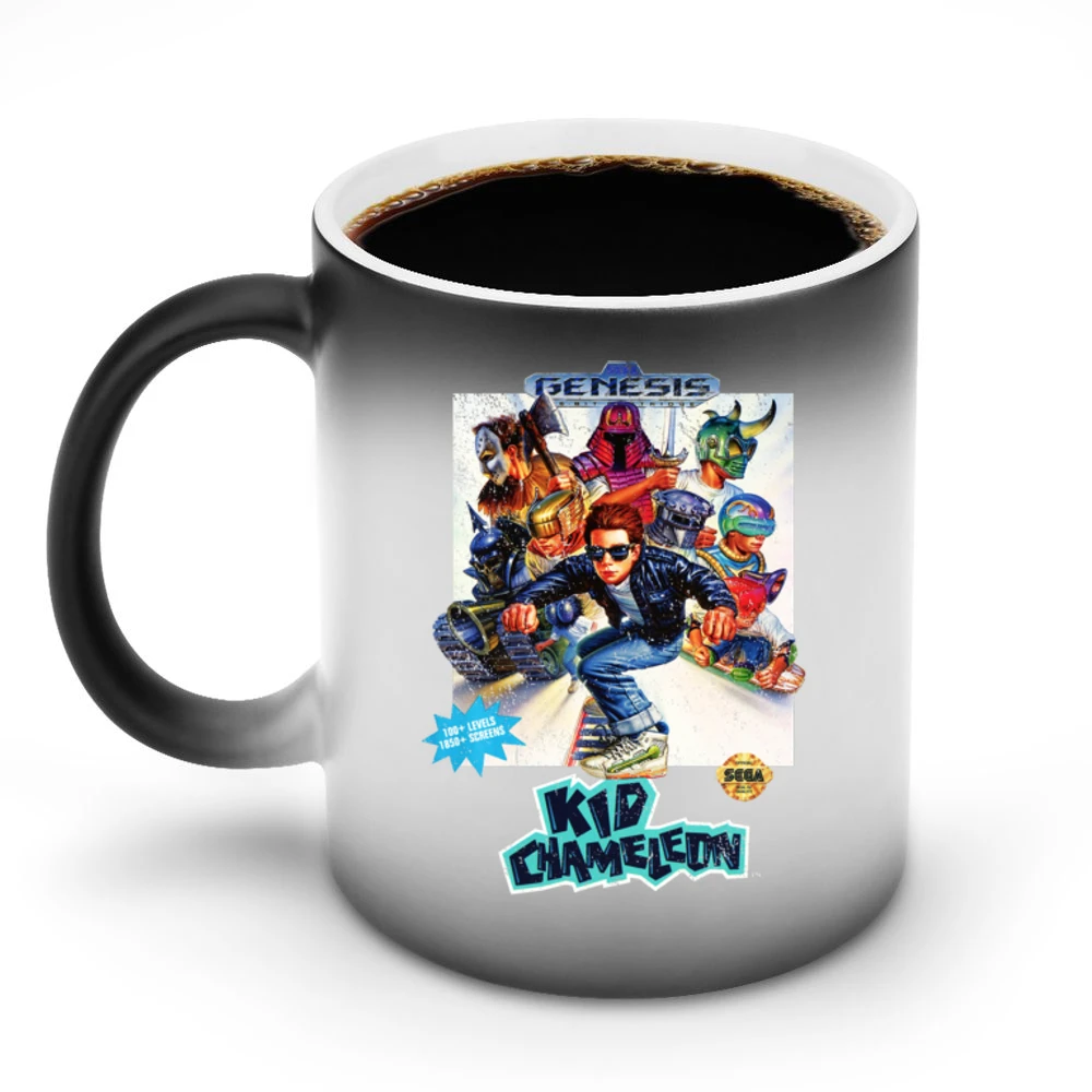 Kid Chameleon Sega Genesis Old School Retro Video Game Fan Distressed Discoloration Mug