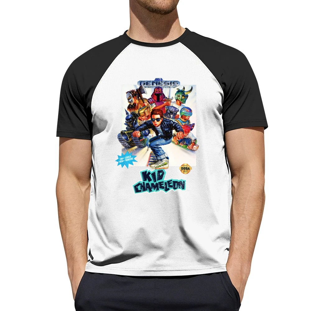 Kid Chameleon Sega Genesis Old School Retro Video Game Fan Distressed Men Short Sleeve T-Shirt